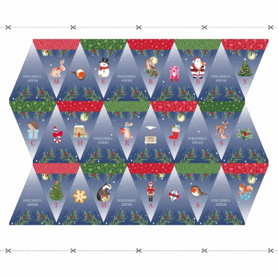 Woodland Christmas Bunting