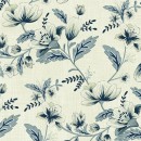 Quilt Backs Col. 102 Floral Cream (274cm)  - Due May/June