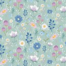 Butterfly Garden Col. 106 Floral Green - Due Jan/Feb