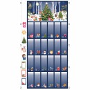 Woodland Christmas Advent Col. 102 Blue (60cm) - Due May/June