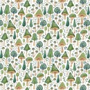 In The Forest Col. 102 Mushrooms White - Due Mar/Apr