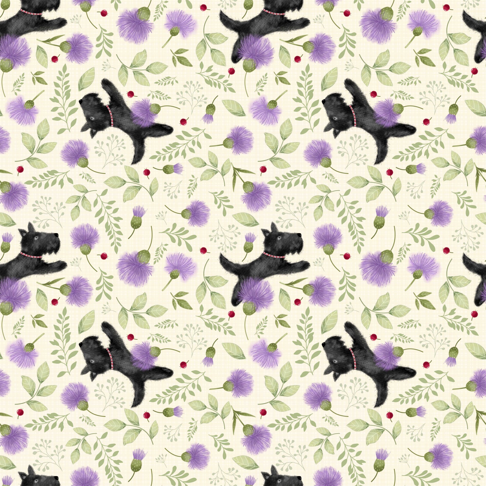 Scotties & Thistles
